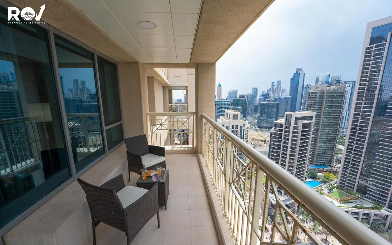 Luxury 2 Bedroom Suite With Full Burj Khalifa View Dubai Lejlighed