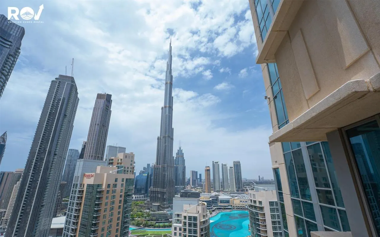 Luxury 2 Bedroom Suite With Full Burj Khalifa View Dubai Forenede Arabiske Emirater